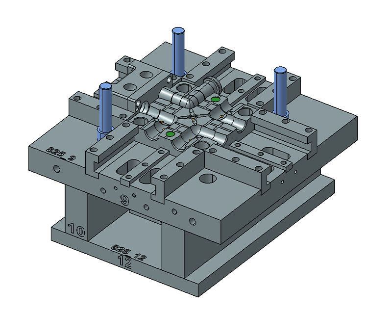 Cpvc 4 Cavity<br> Injection Assembly